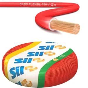 Cabo Flexível 750V 1,5mm 100 Metros Vermelho – SIL FIOS