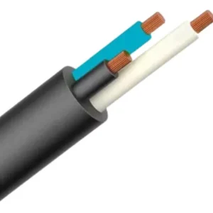 Cabo Fio Flexível Pp 3×1,5mm Preto (Vendido Por Metro)