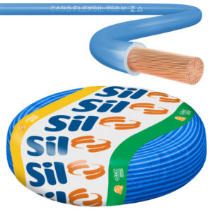 Cabo Flexível 750V 2,5mm 100 Metros Azul – SIL FIOS