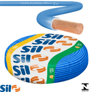 Cabo Flexível 16mm 100Metros Azul SIL Fios