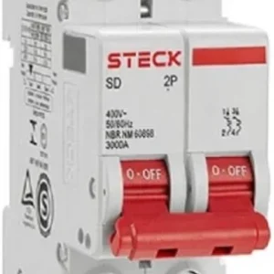 Disjuntor Bipolar 10A Curva C Steck