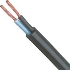 Cabo Fio Flexível Pp 2x6mm Preto (Vendido Por Metro)